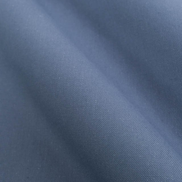 280 cm Indigo Cotton Half-Braided Rug - Maison Klem